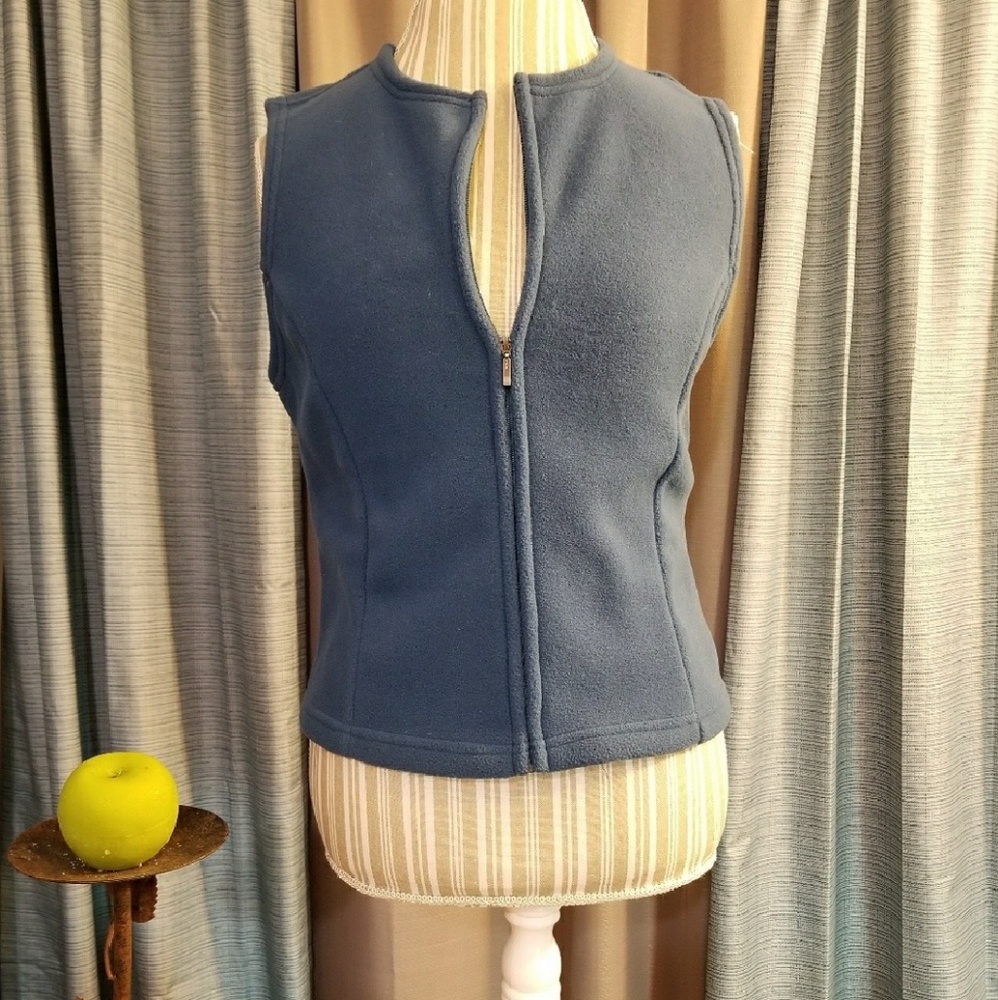 🌻🌺🌺L.L. BEAN NWT FLEECE LYCRA VEST!!
